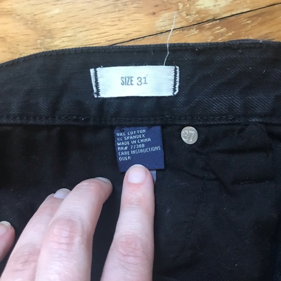 MADEWELL high rise denim cut off jeans - Picture 2 of 6